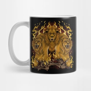 Fire Lion Mug